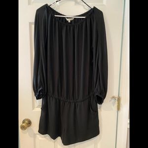 Rachel Rachel Roy- Super Cute Romper-Black Large